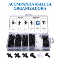 Kit 100 Presilhas Plásticas Universais para Carro: Fixação Segura e Organizada - imagem 4