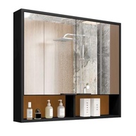 Armário de Banheiro Aéreo com Espelho e Nicho – Design Moderno e Funcionalidade Premium - imagem 4