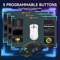 Mouse Gamer ATTACK SHARK X11 Tri-Mode: Liberdade Sem Fio, Precisão Imbatível e RGB Incrível - imagem 5