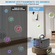 Gerador de Ozônio 45.000mg/h: Purificador Industrial e Doméstico de Alta Capacidade | 110V - imagem 4