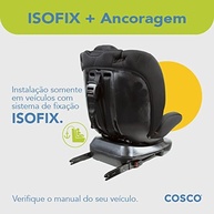 Cadeirinha Cosco Evolutty 360 X: Segurança e Conforto do Nascimento aos 36kg com Giro 360º e Isofix - imagem 4