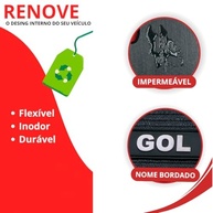 Tapete Borracha Gol G6 G7 G8 (2012-2023) Traseiro Inteiriço - Proteção e Estilo - imagem 5
