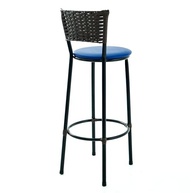 Kit 2 Banquetas Altas Argila Azul - Estilo Moderno para Cozinha e Área Gourmet - imagem 4