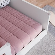 Cama Infantil Montessoriana de Chão com Grade de Proteção - Solteiro para Meninos e Meninas - imagem 5