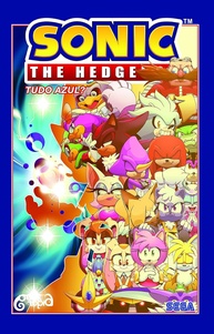 Sonic The Hedgehog Volume 8: Tudo Azul? - Aventura e Pôster Exclusivo! - imagem 1