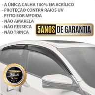Calha Chuva Inteiriça Slim Hilux Cabine Dupla 2016-2022 Fumê - Proteção e Estilo - imagem 5