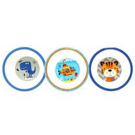 Kit 3 Bowls Infantil Tigre/Dino/Submarino - Clingo | Estampas Divertidas, Seguras e Práticas - imagem 1