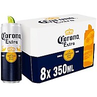 Corona Extra 8 Latas 350ml: Refrescância e Sabor - imagem 3