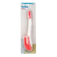 Escova para Mamadeira Buba Rosa - Limpeza Profunda e Segura para Bebês - imagem 1