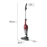 Aspirador Vertical 2 em 1 1100W com Filtro HEPA - Potente e Versátil para Limpeza Profunda - imagem 4