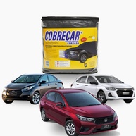 Capa de Carro M Impermeável Forrada Anti-UV - Proteção Total para Onix e Honda City - imagem 1
