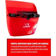 Kit Limpeza Completo com Vassoura Varre Muito, Mop Autolimpante, Rodo 30cm e Pá Caçamba - Tudo em um Só! - imagem 5
