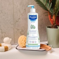 Mustela Gel Lavante Suave 750ml - Sabonete Líquido Corpo e Cabelo Infantil com 93% de Ingredientes Naturais - imagem 4
