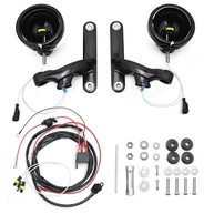 Kit Luz Neblina LED Premium para Harley Davidson Street Glide e Modelos Compatíveis - Preto Brilhante - imagem 2