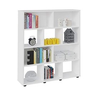 Estante Organizadora com 10 Nichos BOOK em Branco - Design Moderno e Funcional por Artely - imagem 2