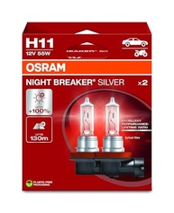 Lâmpadas Farol OSRAM NIGHT BREAKER SILVER H11: Mais Brilho e Segurança para Seu Carro - imagem 3