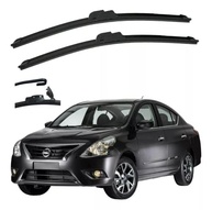 Par Palhetas Limpador Parabrisa Dianteiro Nissan Versa 2011-2020 - Visibilidade e Segurança - imagem 2