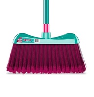 Vassoura Supermax com Tecnologia Max Protect - Cerdas Firmes e Macias, Cor Sortida (Tiffany ou Rosa) - imagem 2