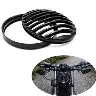 Capa Grade Farol Metal Preta para Harley Davidson Sportster XL 883 1200 X48 - Estilo e Proteção - imagem 1