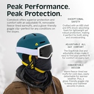 Capacete Retrospec Comstock: Proteção e Conforto para Esqui e Snowboard - imagem 4