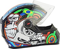 Capacete FW3 GT Turbo Preto Brilhante 56: Segurança e Estilo para Sua Pilotagem - imagem 4