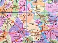 Mapa Poster Estado de São Paulo 117x89cm: Completo e Durável para Estudo e Decoração - imagem 5
