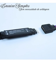 Kit 7 Conectores Macho Aranha 4 Vias 12V para Fitas LED RGB - Instalação Fácil e Segura - imagem 3