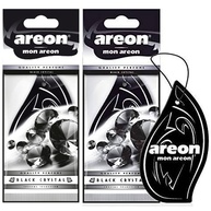 2x Perfume para Carro Areon Black Crystal: Frescor Elegante e Duradouro - imagem 1