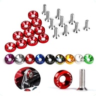Kit 10 Parafusos M6 Anodizados Azul com Arruela - Tuning e Personalização Automotiva - imagem 2