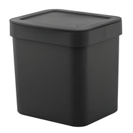 Lixeira de Bancada 4,7L Preto Trium - Design Elegante e Prático para Cozinha - imagem 2