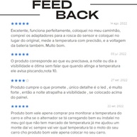 Voltímetro Digital e Termômetro Automotivo Universal 2 em 1 - Monitore Seu Veículo com Precisão! - imagem 3