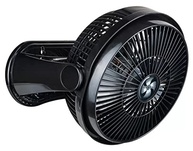 Circulador de Ar 25cm Preto e Prata 220V - Ventilador Moderno com Design Premium - imagem 3