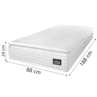 Colchão Solteiro Hellen com Pillow Top e Espuma D45 - Conforto Premium para Até 150kg - imagem 3