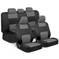 Conjunto Completo Capas de Assento BDK PolyPro Cinza e Preto - Proteção e Estilo para seu Carro - imagem 1