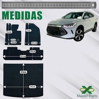 Tapete de Borracha Inteiriço e Porta Malas para BYD Song Plus: Proteção Premium e Design Moderno - imagem 4
