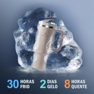 Copo Térmico Vipelf 1,2L com Canudo - Isolamento Duplo, Tampa Prova de Vazamento e Alça para Viagem - imagem 4