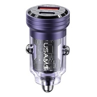 Carregador Veicular MPOWER 45W Púrpura: Carregamento Rápido e Design Moderno para Sua Viagem - imagem 2