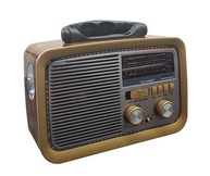 Rádio Retrô Bluetooth Portátil MP3 USB/SD - Estilo Vintage e Som Incrível! - imagem 4