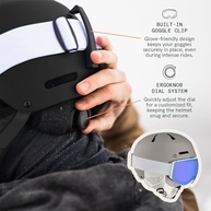 Capacete Retrospec Comstock: Proteção e Conforto para Esqui e Snowboard - imagem 5