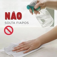 Pano Reutilizável em Rolo 58 Folhas - Alta Performance Lavável e Secagem Rápida - imagem 5