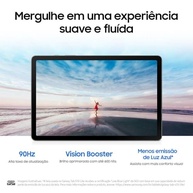 Samsung Tablet Galaxy Tab S10 Lite WiFi, 256GB, 8GB RAM, Tela 10.9", S Pen e Capa Smartbook Cover Inclusas - imagem 4