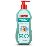 Sabonete Líquido Huggies Extra Suave 200ml - Limpeza Segura e Cheirinho Suave para Bebês - imagem 2