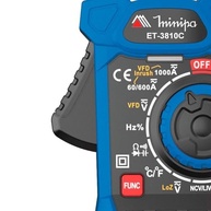 MINIPA Alicate Amperímetro Digital 1000A CAT III ET-3810C: Precisão e Segurança para Profissionais - imagem 4