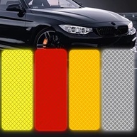 10 Adesivos Refletores de Segurança para Carros, Motos e Caminhões - Visibilidade Noturna Aprimorada - imagem 5