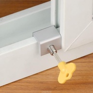 Kit 4 Unidades de Segurança para Janelas e Portas - Trava Infantil + Fechadura Deslizante - imagem 4
