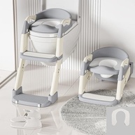 Assento Redutor Infantil com Escada - Treinamento Seguro e Confortável para Banheiro - imagem 2