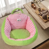 Sofá Infantil Rosa M – Cadeira e Almofada de Chão Confortável para Quarto e Sala de Brincar - imagem 3