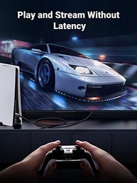 UGREEN Cabo Ethernet Cat 8: Velocidade Máxima 40Gbps para Jogos e Streaming | 10FT Trançado Blindado - imagem 4