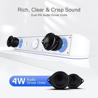 Soundbar Gamer Redragon Adiemus GS560W Branco: Som Imersivo e RGB para Sua Setup! - imagem 4