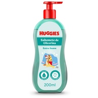 Sabonete Líquido Huggies Extra Suave 200ml - Limpeza Segura e Cheirinho Suave para Bebês - imagem 1